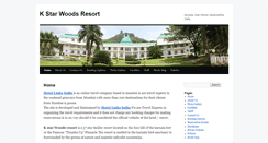 Desktop Screenshot of kstarwoodsresortkarnala.com